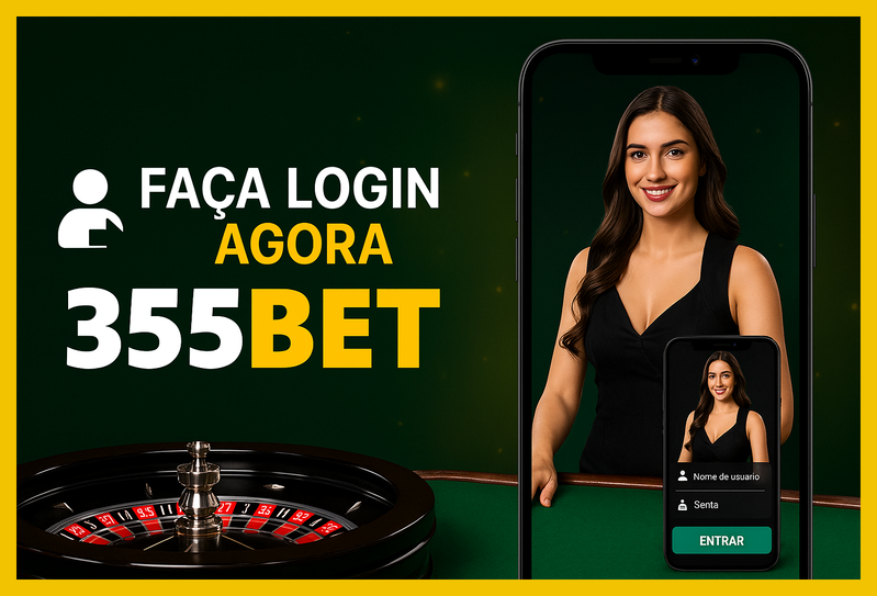 Criar uma nova Conta no plataforma 355BET